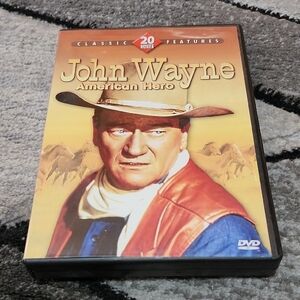 JOHN WAYNE AMERICAN HERO CLASSIC 20 MOVIES DVD SET-OF-3 2008 WESTERN